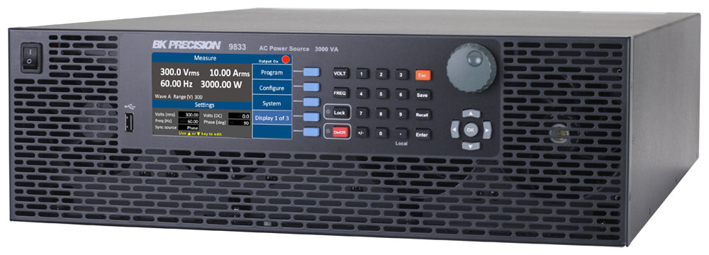 Programovateľný AC zdroj BK-9832, 9833 - obrázok 3