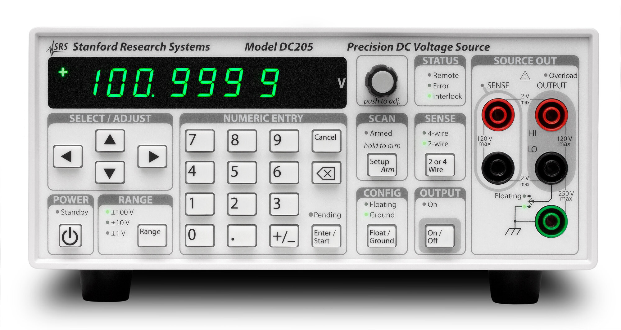 DC zdroj Stanford research systems DC205 - obrázok 4