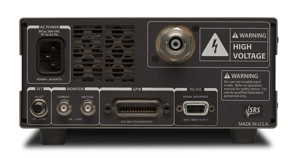 Vysokonapäťové zdroje Stanford research systems rady PS300 - obrázok 1