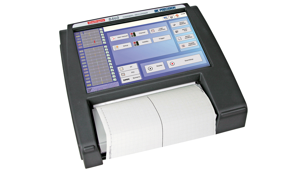 Datalogger s termálnou tlačiarňou SEFRAM 8460 - obrázok 
