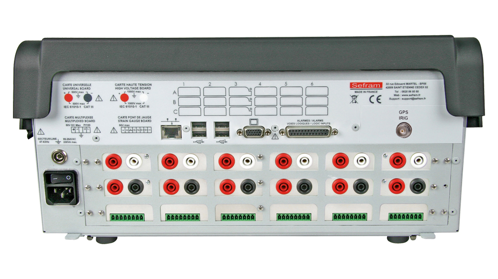 Datalogger s termálnou tlačiarňou SEFRAM 8460 - obrázok 1