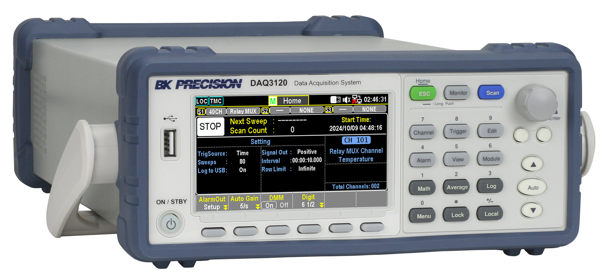 Datalogger BK Precision DAQ3120 - obrázok 4