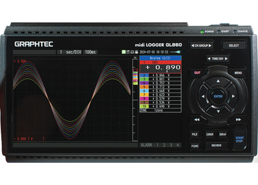 Datalogger Graphtec GL860 - obrázok 1