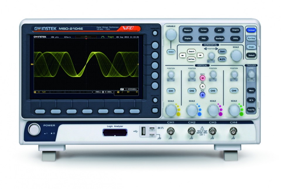 Rada multifunkčných osciloskopov GW-Instek MSO-2000E - obrázok 5