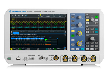 Osciloskop, Rohde & Schwarz, R&S, RTM3000, RTM 3000, 1 GHz, veľký displej, predvedenie, zapožičanie