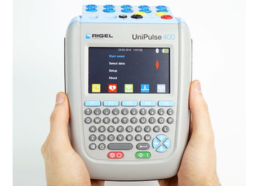 Analyzátor defibrilátorov Rigel UniPulse 400, Rigel Medical, Unipulse, pacer, kardiostimulátor, meranie energie, výboj, EKG, ECG simulátor
