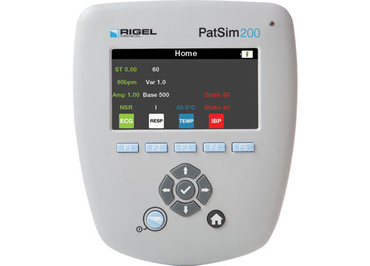 Simulátor pacienta Rigel Medical PatSim200, Rigel, Patsim, EKG, ECG, IBP, teplota, tester, vitálne funkcie