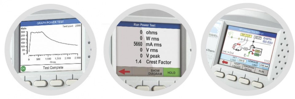 Tester elektrochirurgických zariadení Rigel Uni-Therm - obrázok 3