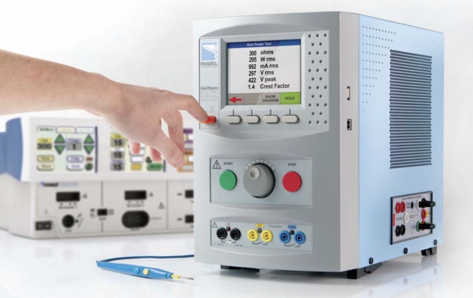 Tester elektrochirurgických zariadení Rigel Uni-Therm - obrázok 4