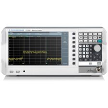 Základný spektrálny analyzátor, stolný analyzátor spektra, spektrálny analyzér, Rohde & Schwarz FPC1000, predzosilňovač, predvedenie, zapožičanie