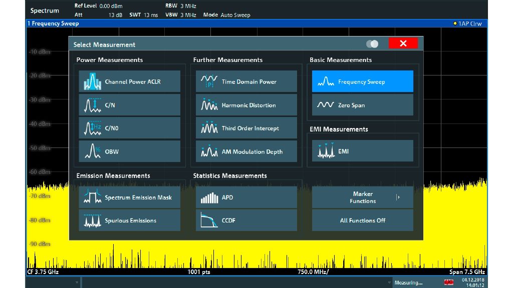 Analyzátor spektra Rohde&Schwarz FPL1000 - obrázok 5
