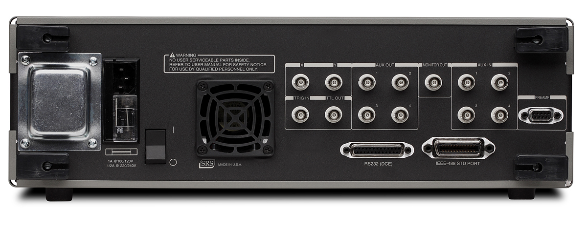 Lock-in zosilňovače Stanford research systems SR810 a  SR830 - obrázok 4