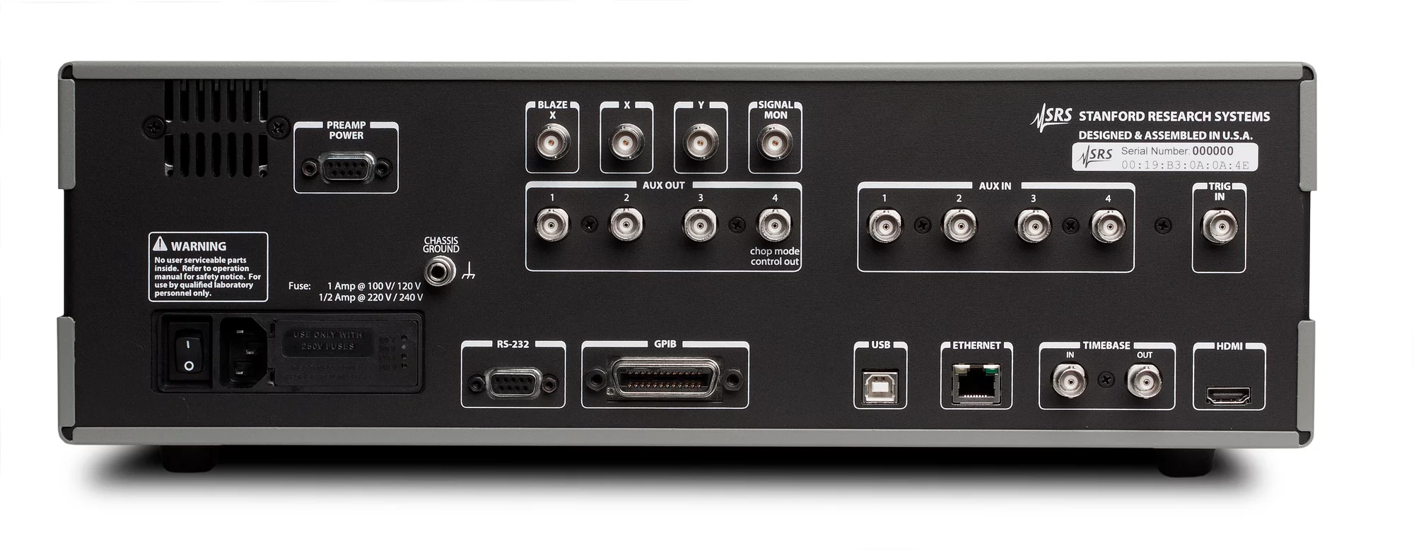 Lock-in zosilňovač Stanford Research Systems SR860 | TR instruments