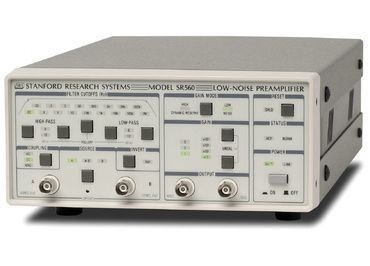 SRS SR560, SR 560, napäťový predzosilňovač, Stanford research systems, slabé signály, meranie, analýza, kvalitné prevedenie.