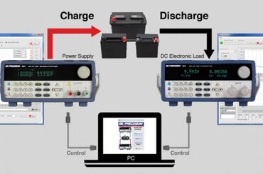 BK Precision, testovanie batérií a akumulátorov, nabíjanie, vybíjanie, analýza, export do csv, softvér, automatické meranie.