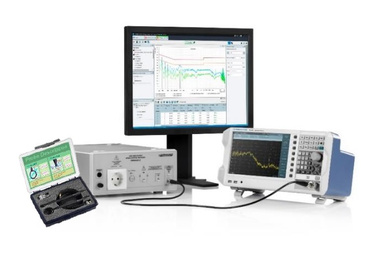EMC, EMI, Rohde & Schwarz, predcertifikačné meranie, elektromagnetické rušenie, CISPR, limity, Quasi Peak, detektor, LISN, predvedenie